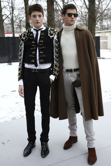 Harry Brant and Peter Brant II