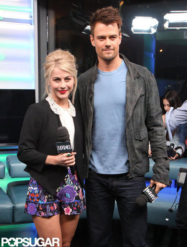 Julianne Hough and Josh Duhamel promoted Safe Haven in Canada.
Julianne Hough and Josh Duhamel promoted Safe Haven in Canada.