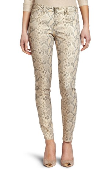 These Democracy snake-print jeggings ($68) are sure to get your gams noticed. Tame them with basic pieces — you don't want to create a fashion clash.
These Democracy snake-print jeggings ($68) are sure to get your gams noticed. Tame them with basic pieces — you don't want to create a fashion clash.