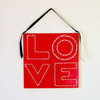 Valentine's Day DIY String Art