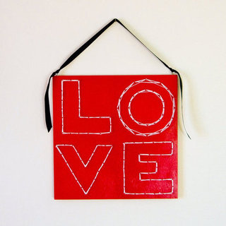 Valentine's Day DIY String Art