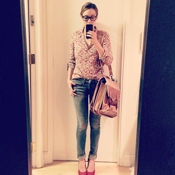 Lauren shared her Christmas present from her dad — his old leather briefcase.
Source: Instagram user laurenconrad
Lauren shared her Christmas present from her dad — his old leather briefcase.
Source: Instagram user laurenconrad