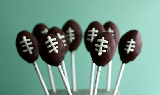 Football Cake Pops Football Cake Pops