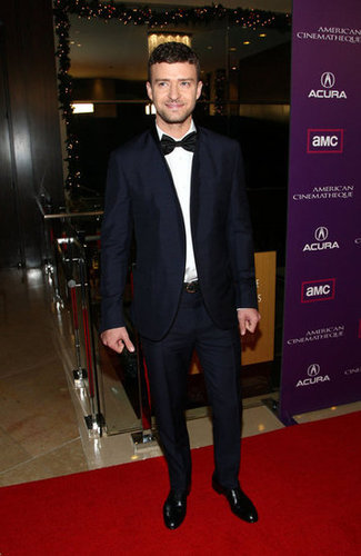 Justin was all class in a suit and bow tie at the American Cinematheque show in December 2008.
Justin was all class in a suit and bow tie at the American Cinematheque show in December 2008.