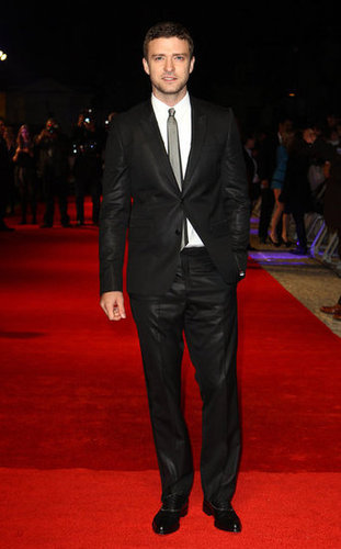 Justin looked debonair in a black suit and silver tie at the London premiere of In Time in 2011.
Justin looked debonair in a black suit and silver tie at the London premiere of In Time in 2011.