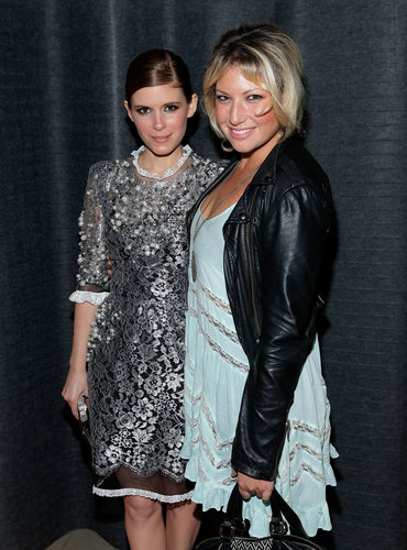 Kate Mara talked with Ari Graynor at the House of Cards afterparty.
Kate Mara talked with Ari Graynor at the House of Cards afterparty.