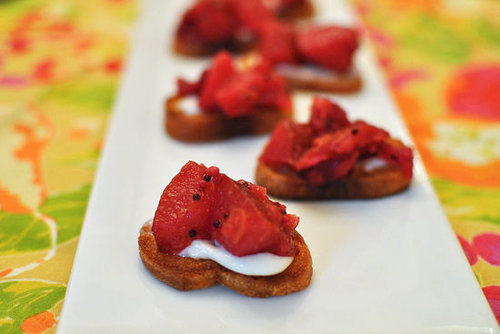 Crostini With Orange, Pear, and Cranberry Mostarda Crostini With Orange, Pear, and Cranberry Mostarda