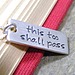 Inspirational Quote Necklace