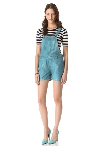 The much-cooler version of the overalls we grew up in — these Paul & Joe Sister Moonwalk Overalls ($490) are crafted in leather.
The much-cooler version of the overalls we grew up in — these Paul & Joe Sister Moonwalk Overalls ($490) are crafted in leather.
