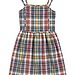 Brooks Brothers Madras Plaid Smocked Dress