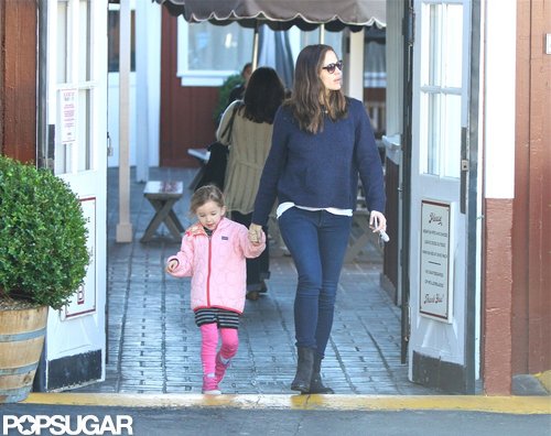 Jennifer Garner and Seraphina Affleck got breakfast at Brentwood Country Mart together.
Jennifer Garner and Seraphina Affleck got breakfast at Brentwood Country Mart together.