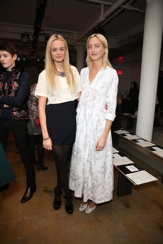 Claire Courtin-Clarins and Virginie Courtin-Clarins Claire Courtin-Clarins and Virginie Courtin-Clarins
