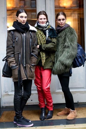 New York Fashion Week Street Style Fall 2013 New York Fashion Week Street Style Fall 2013