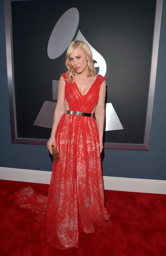 Natasha Bedingfield struck a pose before the show.
Natasha Bedingfield struck a pose before the show.