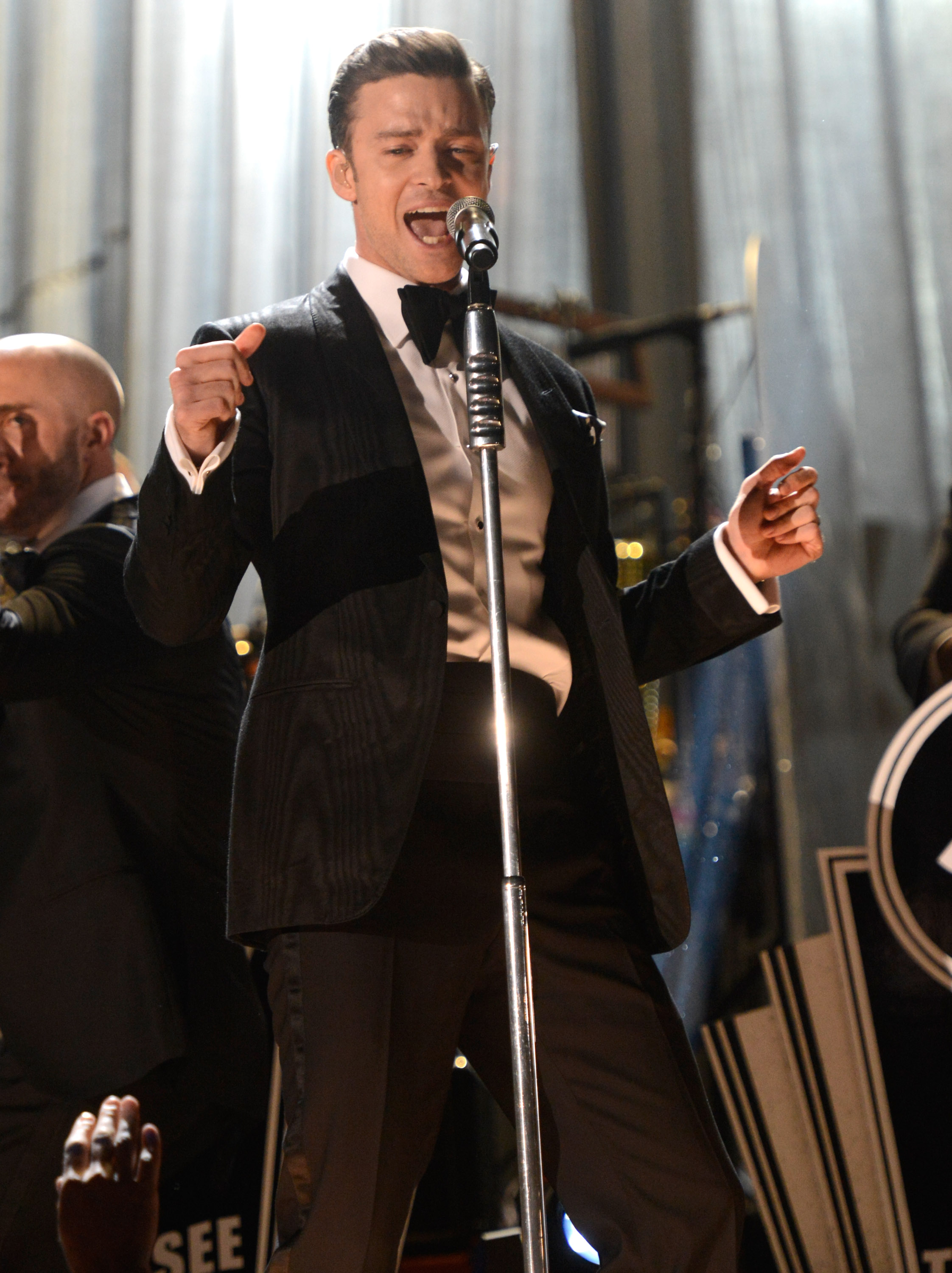 Justin Timberlake danced during his Grammys performance. POPSUGAR