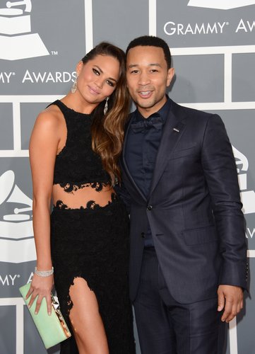 John Legend stepped out with Chrissy Teigen for the Grammy Awards.
John Legend stepped out with Chrissy Teigen for the Grammy Awards.