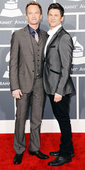 Neil Patrick Harris and David Burtka(2013 Grammy Awards)