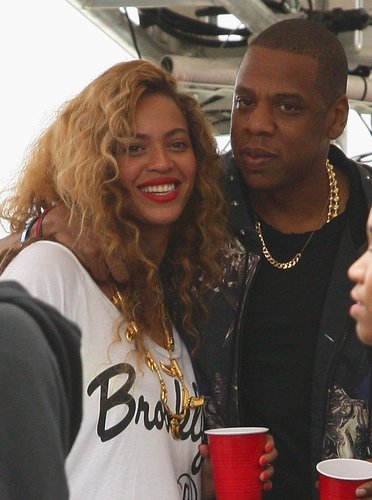 Jay Z had his arm around Beyoncé at the Made in America Festival in September 2012.
Jay Z had his arm around Beyoncé at the Made in America Festival in September 2012.