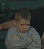 Pouting Kid Brings Stadium to Its Feet
