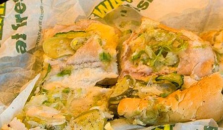 Child Finds Glass in Subway Sandwich