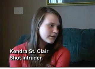 12-Year-Old Girl Shoots Intruder (VIDEO)