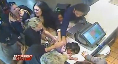 (VIDEO) McDonald's Staff Saves 14-Month-Old from Choking  