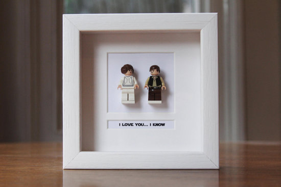Framed Lego Mini Figures Framed Lego Mini Figures