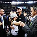 John Harbaugh and Alison