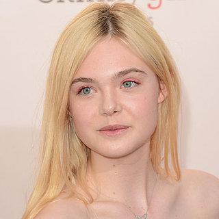Elle Fanning's Neon Pink Eyeshadow at Critics Choice