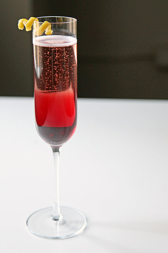 Pomegranate Champagne Cocktail Pomegranate Champagne Cocktail