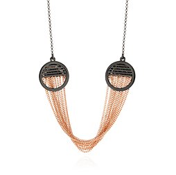 "O" Multistrand Necklace "O" Multistrand Necklace