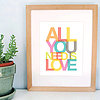Love Art Prints From Etsy