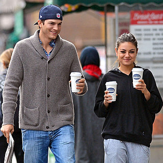 Cute Ashton Kutcher and Mila Kunis Pictures