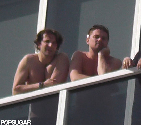 Bradley Cooper and Leonardo DiCaprio hung out shirtless in Miami.
Source: Coleman-Raynor
Bradley Cooper and Leonardo DiCaprio hung out shirtless in Miami.
Source: Coleman-Raynor