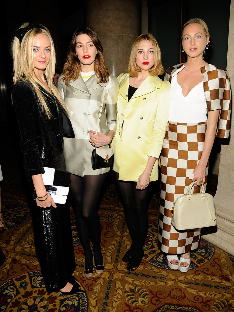 Claire Courtin-Clarins, Antonine Peduzzi, Luisa Orsini, and Virginie Courtin-Clarins Claire Courtin-Clarins, Antonine Peduzzi, Luisa Orsini, and Virginie Courtin-Clarins