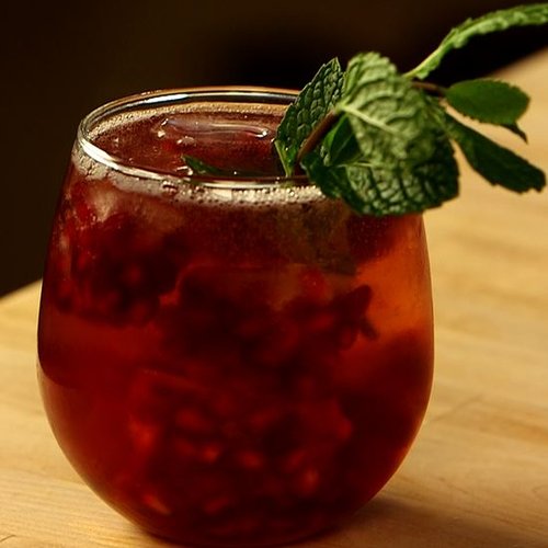 Pomegranate Ginger Mint Cocktail | Video