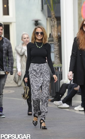 Nicole Richie Rocks a Daring Look Out in LA Nicole Richie Rocks a Daring Look Out in LA