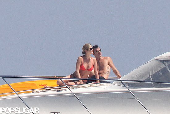 Jennifer Aniston had bikini time on a boat during her vacation in Capri with Justin Theroux in June 2012.
Jennifer Aniston had bikini time on a boat during her vacation in Capri with Justin Theroux in June 2012.