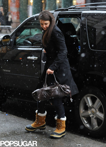 Katie braved the NYC snowstorm Friday afternoon solo.
Katie braved the NYC snowstorm Friday afternoon solo.