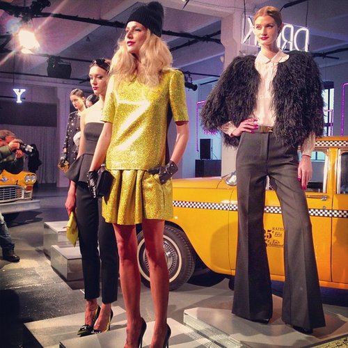 We are in love with that gray fur Kate Spade jacket.
We are in love with that gray fur Kate Spade jacket.