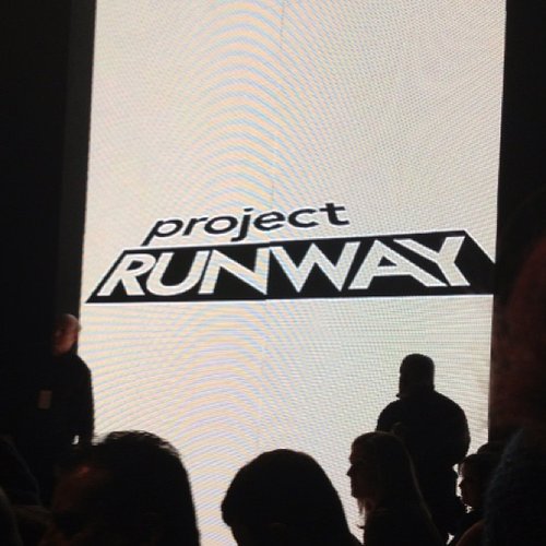 The lights dimmed on the Project Runway finale show!
The lights dimmed on the Project Runway finale show!