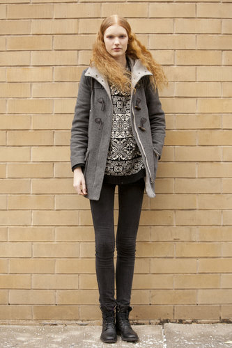 Understated and classic, thanks to a sweet toggle coat.
Understated and classic, thanks to a sweet toggle coat.