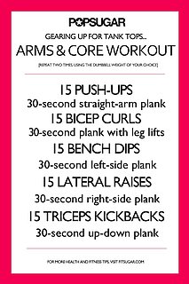 Tank Top Workout