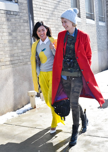 Primary colors kept this duo in sync.
Primary colors kept this duo in sync.
