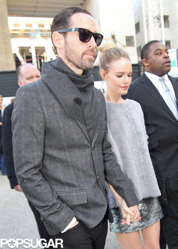 Kate and Michael Show Love Front Row at London Fashion Week Kate and Michael Show Love Front Row at London Fashion Week