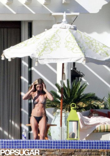 Jennifer Aniston celebrated her 41st birthday during a trip to Mexico in February 2010.
Jennifer Aniston celebrated her 41st birthday during a trip to Mexico in February 2010.