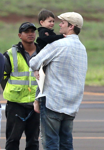 Tom Brady arrived in Hawaii for vacation with his son Benjamin.
Tom Brady arrived in Hawaii for vacation with his son Benjamin.