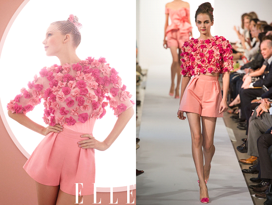 Taylor Swift Elle March 2013 Look 2 Oscar de la Renta Taylor Swift Style