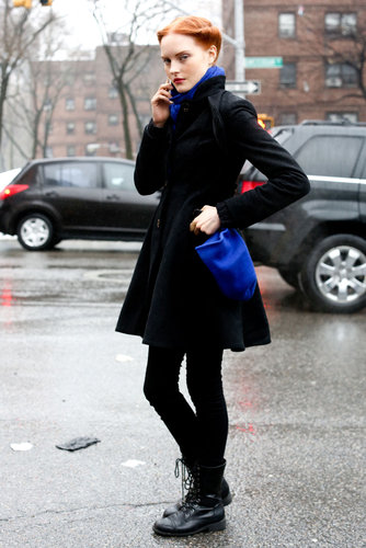 New York Fashion Week Street Style Fall 2013 New York Fashion Week Street Style Fall 2013