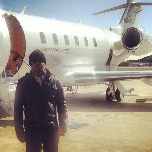MC Hammer showed off his private plane.
Source: Instagram user mchammer
MC Hammer showed off his private plane.
Source: Instagram user mchammer